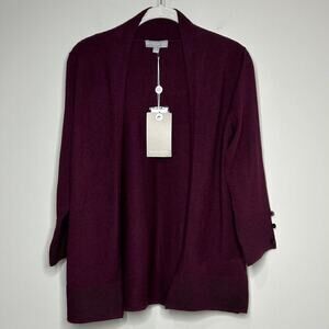 NWT Evolution Open Cardigan Sweater Size S 3/4 Sleeves Stitch Fix